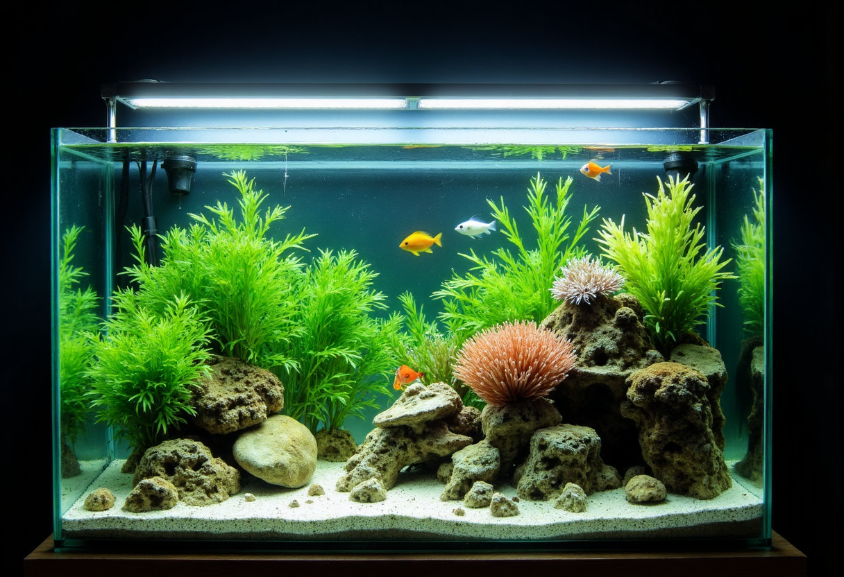 View of The Importance of Lighting in Aquarium Health – AlgaGen Direct