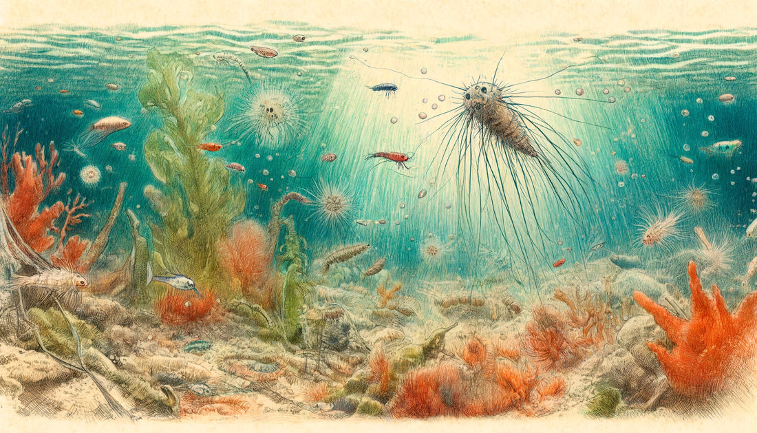Planktonic Copepod - Essential for Marine Life